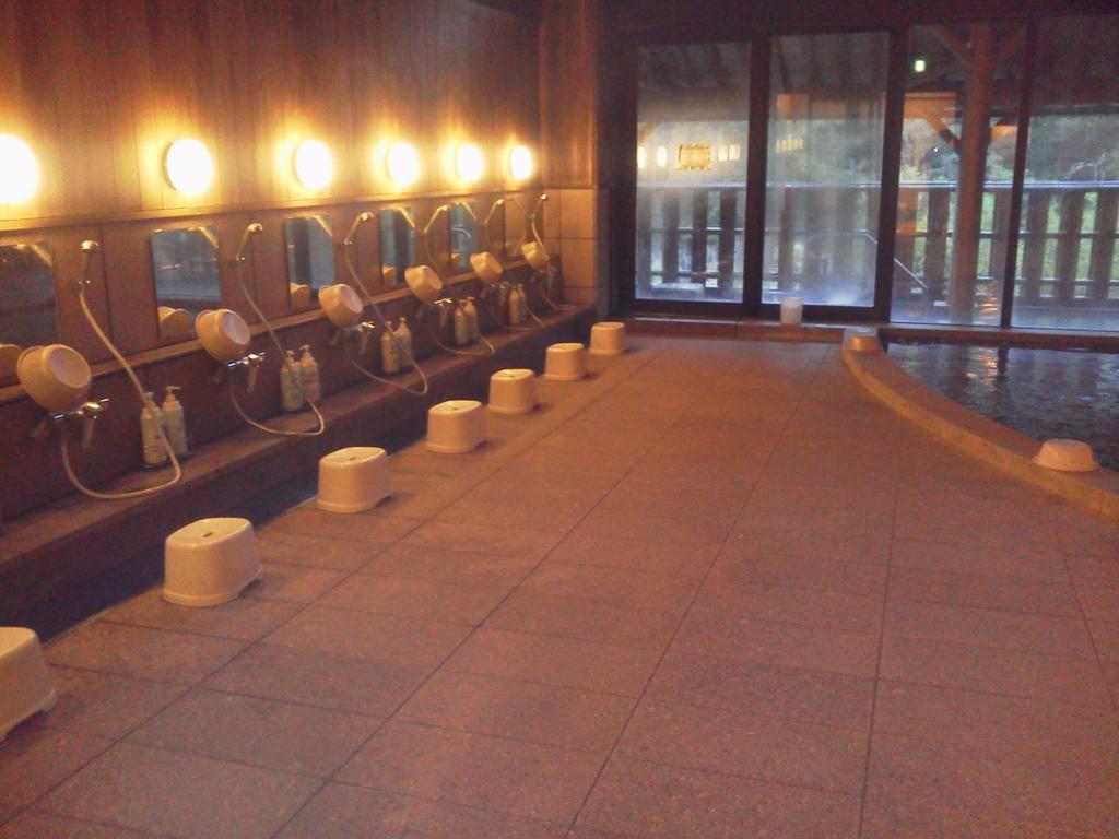 天然 Weni Baiwagō no Tang Hotel Shirakawa  Ngoại thất bức ảnh